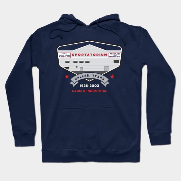 Sportatorium - Memorial Hoodie by Mark Out Market